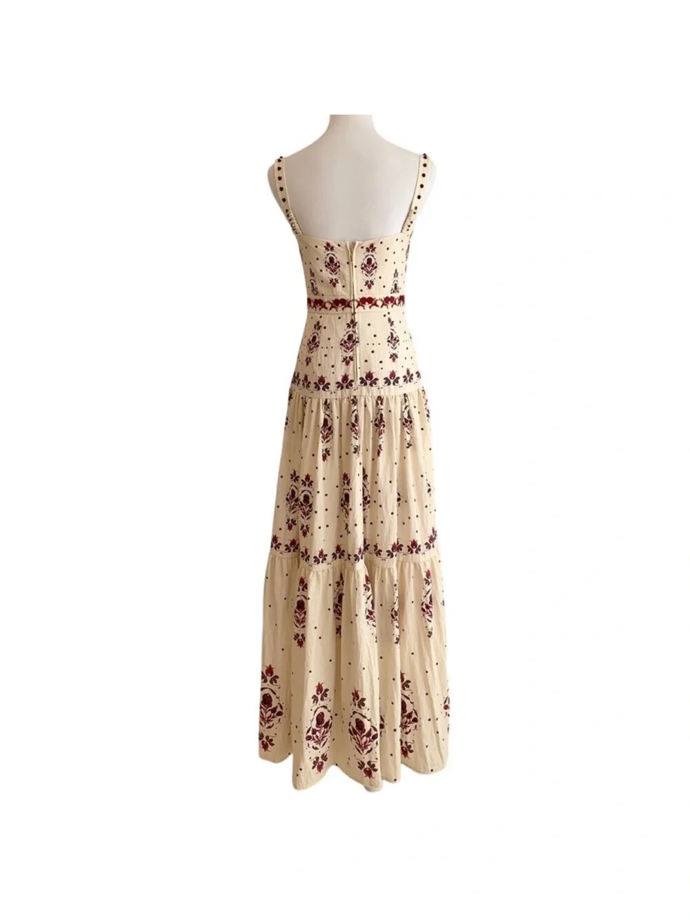Agua by Agua Bendita Lima Relato Maxi Dress Size Large - Picture 7 of 10